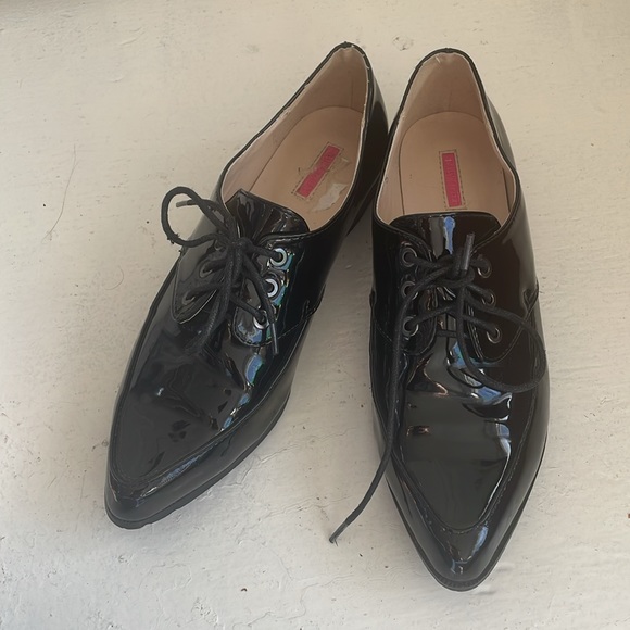 Daisy street faux patent leather flats size 38 or 7.5 - Picture 7 of 7